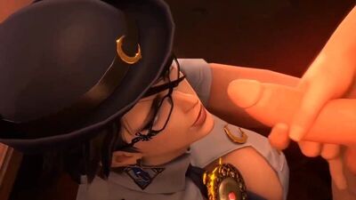 Bayonetta - NSFW; sexo oral; minet; mamada; garganta profunda; follada facial; orgasmo; corrida; tragar semen; porno hentai 3D; [Bayonetta]