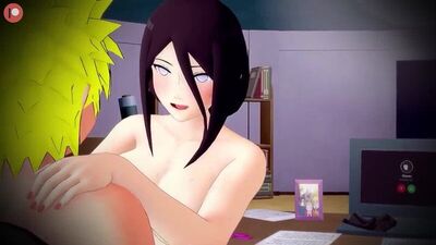 Hanabi Hyuuga x Naruto Uzumaki - NSFW; office sex; NTR; netorare; 3D hentai porn; (by @Otsukira) [Naruto | Boruto]