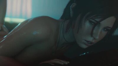 Lara Croft - NSFW; curvilínea; culo grande; a lo perrito; sexo anal; orgasmo; corrida interna; porno hentai 3D; [Tomb Raider]