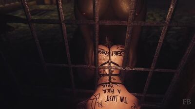 Porno futanari en 3D de Skyrim