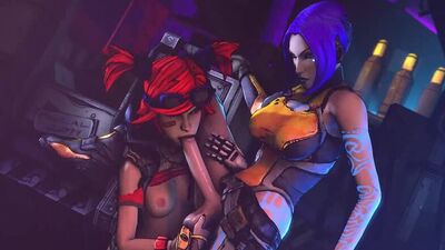 Pornografia futanari de Borderlands