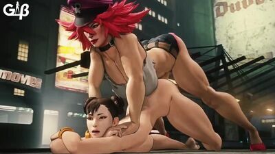 Porno 3D futanari Street Fighter Porno 3D futanari