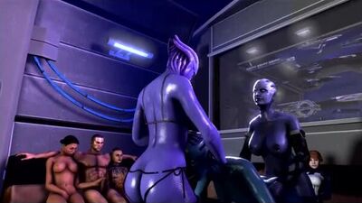 [PurpleEagle – Aleena bei einem Gangbang (ohne Ton)]