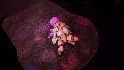 Vídeo pornográfico de futanari com a Happy