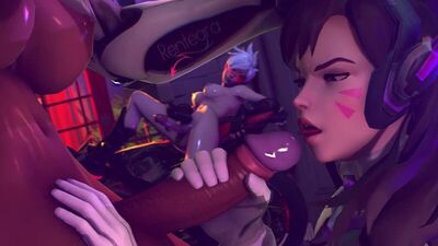 Lolypop 1080p Overwatch 3D футанарі фута-порно