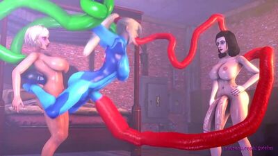 Expérience de modification de Bioshock Infinite {FUTA} – Porno futanari et futa
