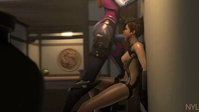 Tracer et Widow 3 : le porno futanari et futa définitif
