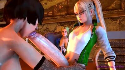 Bioshock Infinite: Um convite do líder da DOATEC {FUTA} pornografia futanari hentai futa