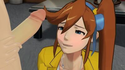 F Trucy x Athena - Commande de futanari en 3D, porno payant