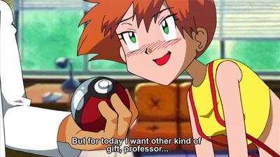 [PORNO HENTAI HARD] Misty, la Pokémon, a sucé le professeur Oak
