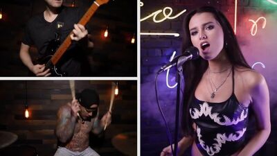 Mötley Crüe - Kickstart My Heart (Cover di Halocene, Noapology (Sershen n Zaritskaya) - video sexy, musica rock e metal