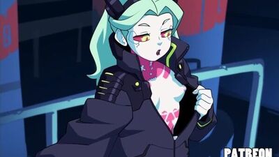 Edgerunners Cyberpunk 2077: Rebecca animada - Suoiresnu - WebM porno