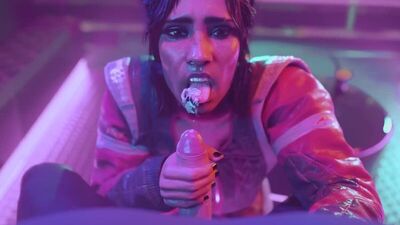 Panam Palmer (cyberpunk) - Porno en 3D