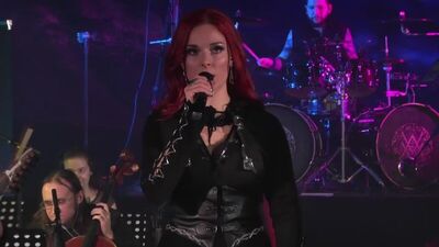Imperial Age — The Way Is The Aim (офіційний концертний кліп: онлайн-концерт з оркестром та хором) (сексуальний кліп, метал)