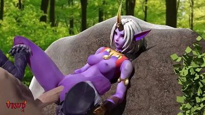 League of Legends Hentai | Pornô de LoL | [League of Porn] Soraka a ser fodida na rua (VRWD)