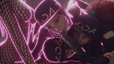 League of Legends Hentai | Pornografia de LoL | [League of Porn] Akali usa a sua magia negra (sino de jade polido)