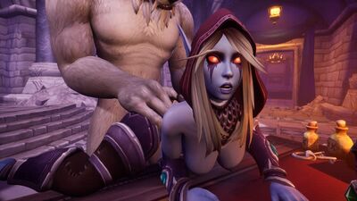 PMV / HMV / Збірка «World of Warcraft» / WoW: Джайна, Сильвана, Ассумі, ельфи, драені, дракони, люди, порно, хентай, SFM, NSFW, правило 34, секс
