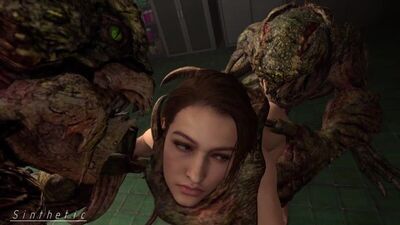 3D-Monster Jill Valentine wird von Monstern gefickt – Sinthetic 1080p Resident Evil RE Hentai Rule 34 Porno-Video