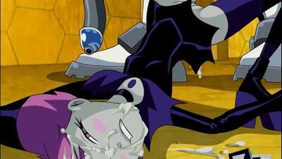 2D Hard Teen Titans - Jinxed 60 images par seconde, 1080p, tentacules, hentai, règle 34 - Vidéo porno