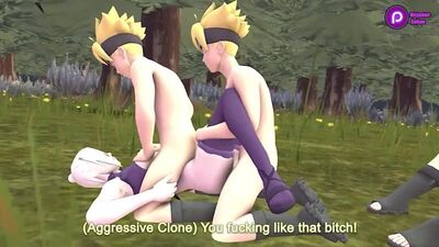 Hentai 2D Naruto Boruto - violação - adormecida - Ino - Júnior - Gohan_720p Vídeo pornográfico Ninja regra 34 mult