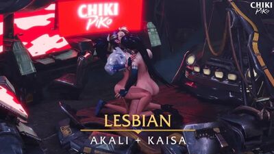 3D J-da-lesbian-Akali-Kaisa-full_1080p hentai Rule 34 porn video animation