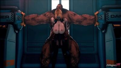 3D монстр DoA: Хелена мен Клэйфейс арасындағы 26 аймақfm_1080p хентай, 34-ережеге сәйкес порно видео анимация