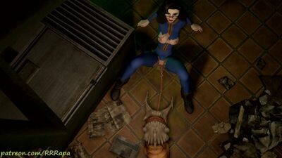 Experiência com o Monstro 3D F - 69_1080p: Jogo pornográfico de Fallout com hentai e a regra 34