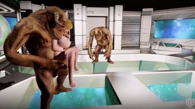 3D Monster SA: Criando um Caçador de Recompensas_1080p - Vídeo hentai "Regra 34" de jogo pornográfico
