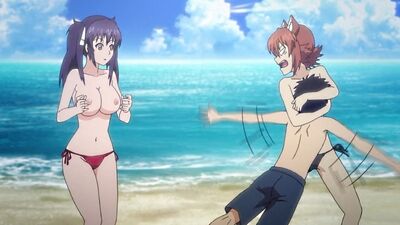 Isuca OVA [Dublagem em russo] (humor, anime erótico, ecchi, não hentai)