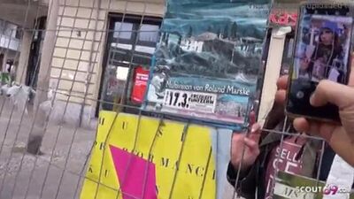 Una alemana esbelta acudió al casting