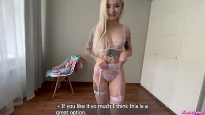 Oceń moją nową bieliznę, bracie Przyrodnia siostra zerżnięta do orgazmu Leah Meow [porno, rosyjskie z dialogami