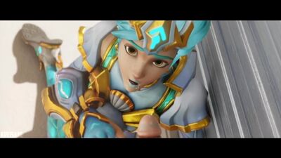 «Atlantic Extraction» (секс у «Overwatch»): оральний секс, анальний секс, еякуляція всередину, хентай, Трейсер