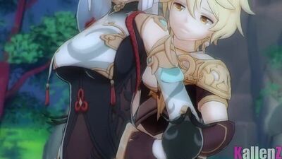 Shenhe hentai | Solo Genshin NSFW