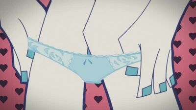Culotte et bas avec porte-jarretelles - Ken Ashcorp - Absolute territory - AMV « Banana smoothie »