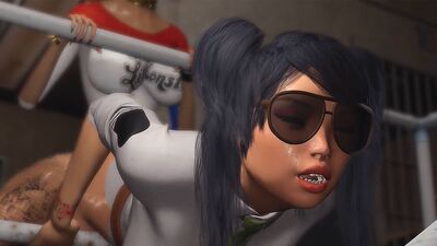 Rough sex in prison! Harley fucks hard a female prison guard