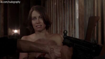 Lauren Cohan topless w serialu „The Walking Dead” (2012) – sezon 3 / odcinek 7 (s03e07)