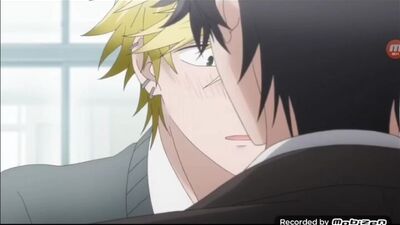 O anime «O Monopólio do Meu Herói»... Não há mais ninguém no edifício! Beijo, yaoi