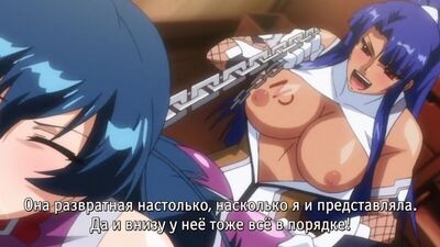 Taimanin Asagi 3 (Episode 2) with Russian subtitles [Hentai]