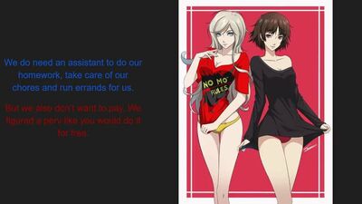 Hentai JOI - Ann Takamaki, Makoto Niijima (Dominación femenina, CBT, CEI)