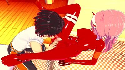 [3D-HENTAI] DARLING IN THE FRANXX: ZERO TWO WIRD MIT EINEM VIBRATOR GEFICKT