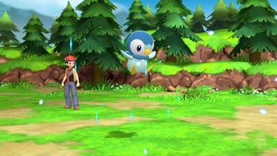 Retournez dans la région de Sinnoh dans Pokémon Diamant Étincelant et Pokémon Perle Scintillante