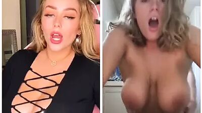 Das Mädchen mit den riesigen Brüsten auf TikTok