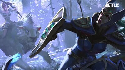 Poznaj bohaterów (gościnnie SirActionSlacks) _ DOTA: Dragons Blood _ Anime na Netflixie