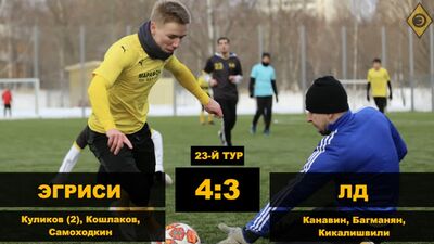 «Егрісі» – «ЛД». Голи та найкращі моменти
