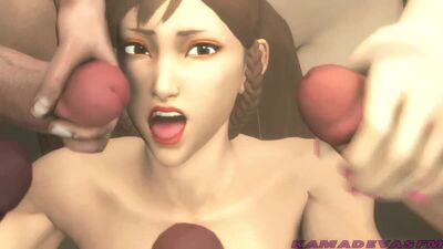 3D-Porno – Das ultimative Turnier – Chun Li gegen Juri Han (Ungeschnittene Fassung)