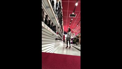 Shopping at Local Store after Work gay