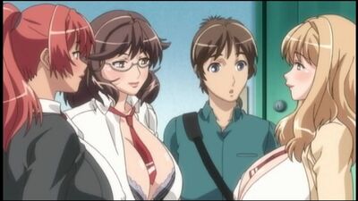Okusama wa moto yariman: hentai, anime, sin censura, porno duro en grupo, violación, orgía, tres pollas para una puta