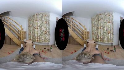 VR porn, Oculus Rift, POV, virtual reality, virtual sex, HD, blonde babe, first-person VR porn