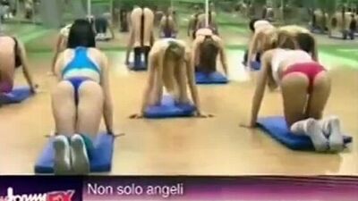 Compilation de fesses sexy et fermes du salon italien du fitness