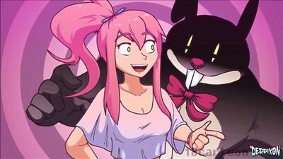 [HARD CARTOON ANIMATION PORN] THE GIRLS DECIDED TO PLAY "FLUFFY BUNNY" [DERPIXON]